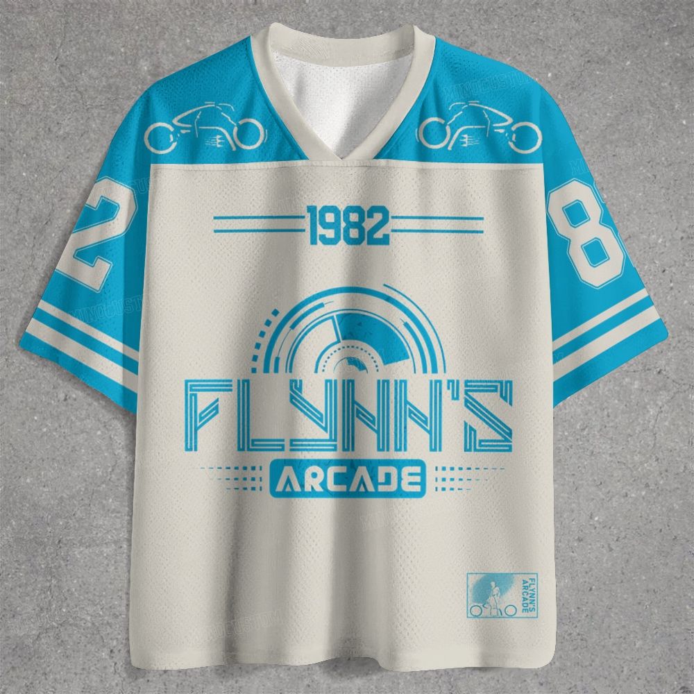 Flynns Arcade Geek Jersey Shirts 