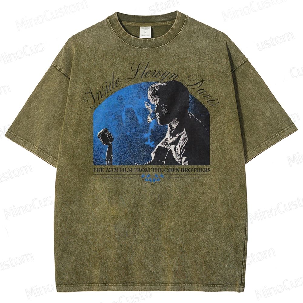 Music - Themed Character and Microphone Graphic Short - Sleeve T - Shirt