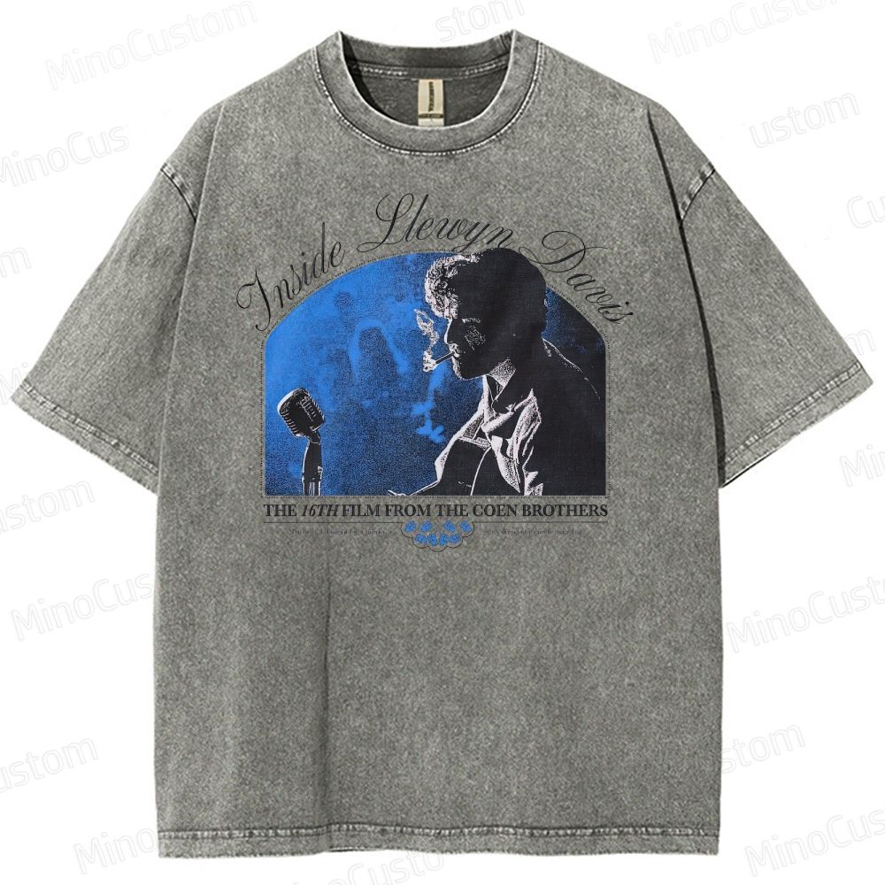 Music - Themed Character and Microphone Graphic Short - Sleeve T - Shirt