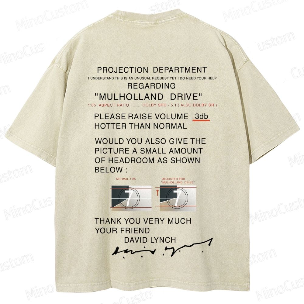 Film - Related Text and Diagram Graphic Short - Sleeve T - Shirt