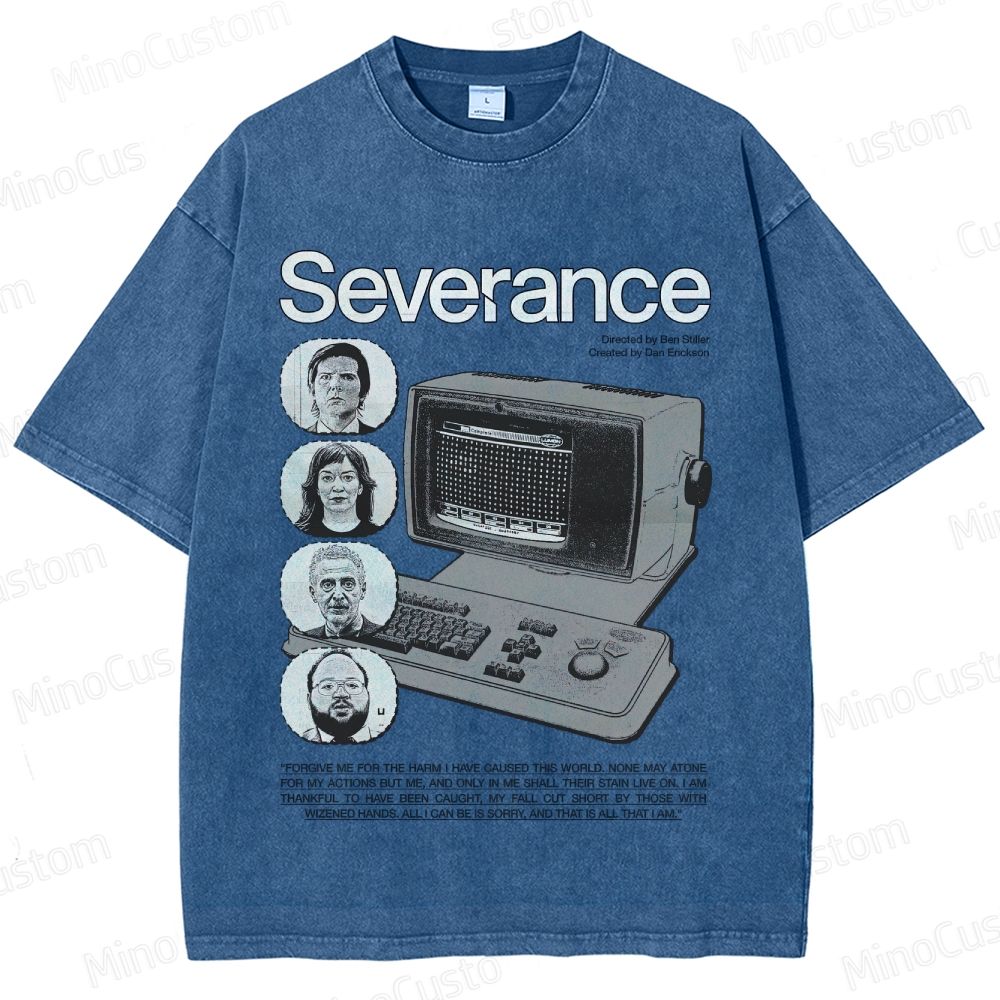 Drama - Themed Character and Retro Computer Graphic Short - Sleeve T - Shirt