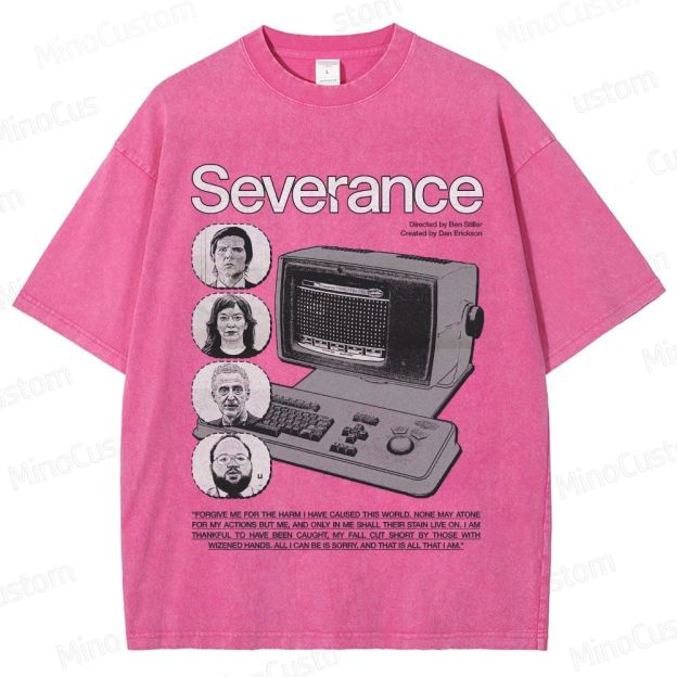 Drama - Themed Character and Retro Computer Graphic Short - Sleeve T - Shirt