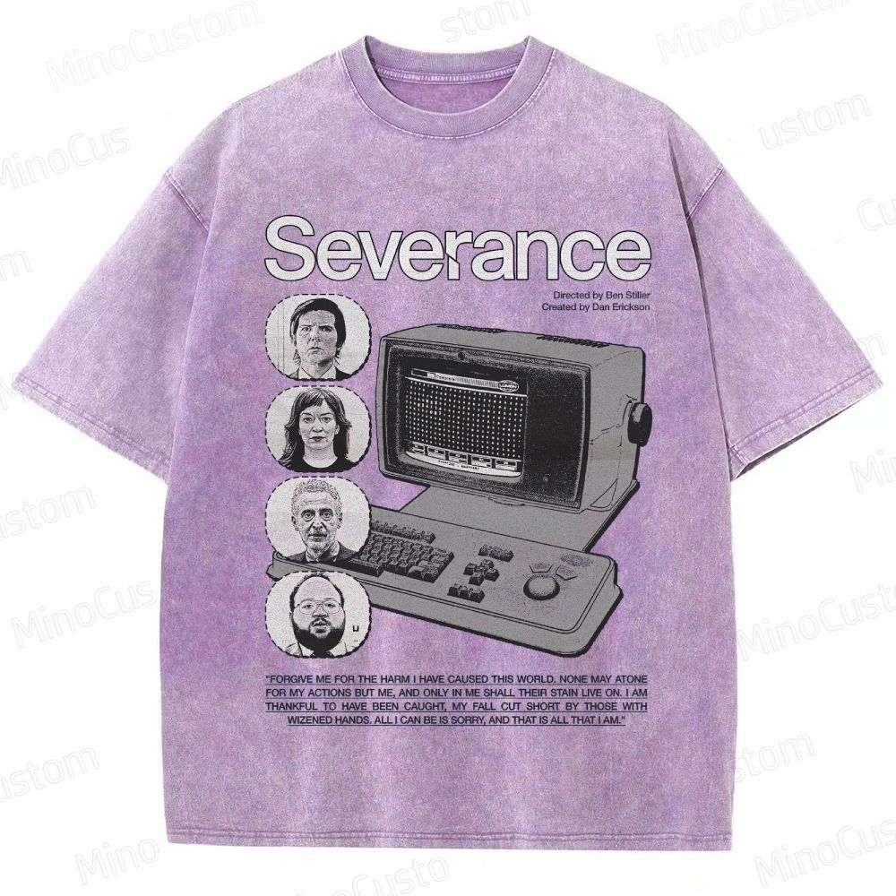 Drama - Themed Character and Retro Computer Graphic Short - Sleeve T - Shirt