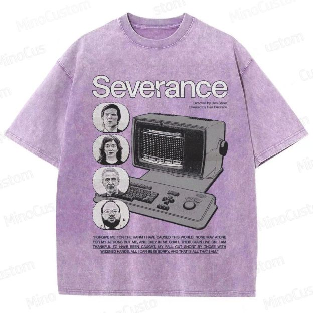 Drama - Themed Character and Retro Computer Graphic Short - Sleeve T - Shirt