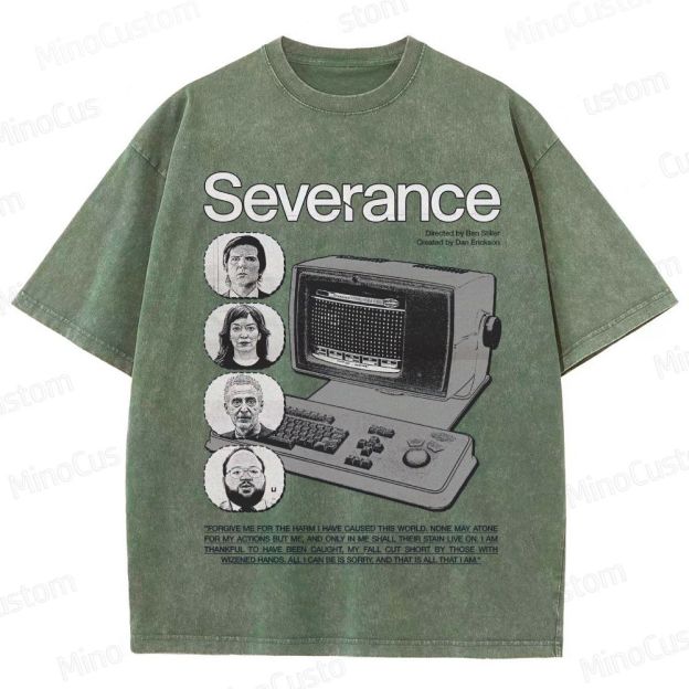 Drama - Themed Character and Retro Computer Graphic Short - Sleeve T - Shirt