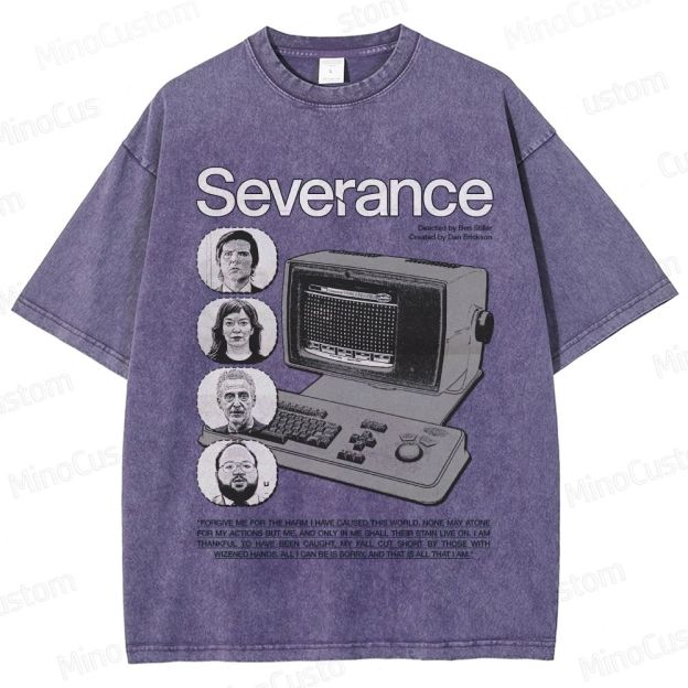 Drama - Themed Character and Retro Computer Graphic Short - Sleeve T - Shirt