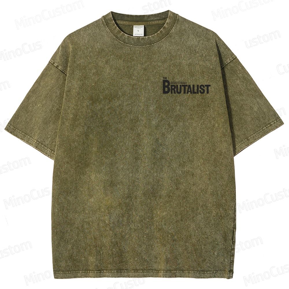 Vintage - Style Collage and Text Graphic Short - Sleeve T - Shirt