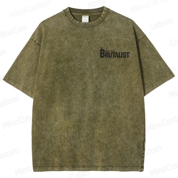 Vintage - Style Collage and Text Graphic Short - Sleeve T - Shirt