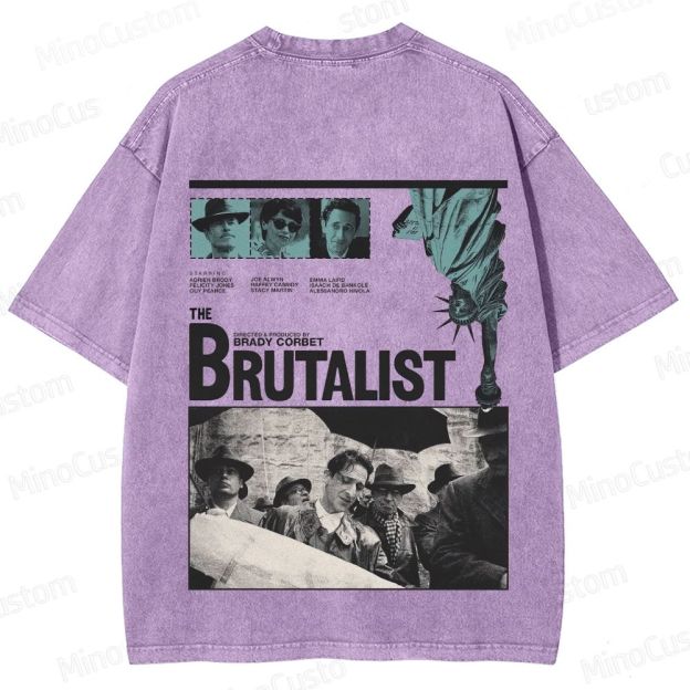 Vintage - Style Collage and Text Graphic Short - Sleeve T - Shirt