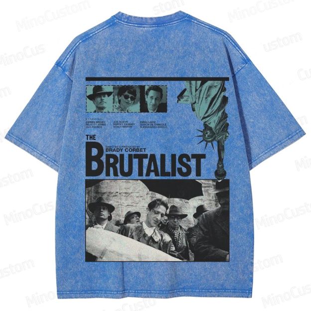 Vintage - Style Collage and Text Graphic Short - Sleeve T - Shirt