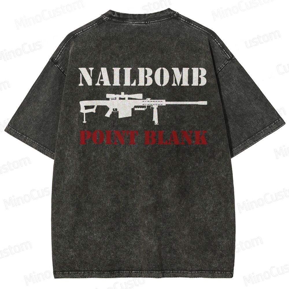 NAILBOMB - "Klan Hunter" Premium Washed T-Shirt 