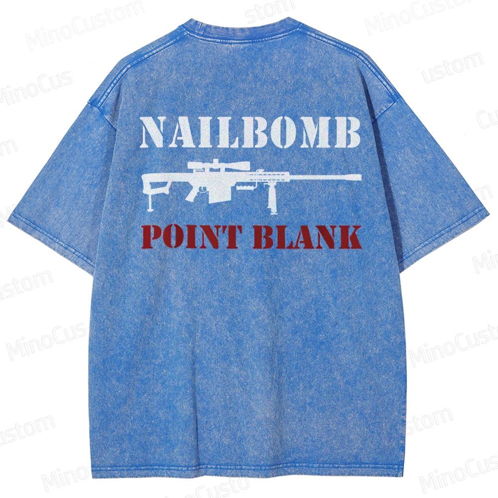 NAILBOMB - "Klan Hunter" Premium Washed T-Shirt 