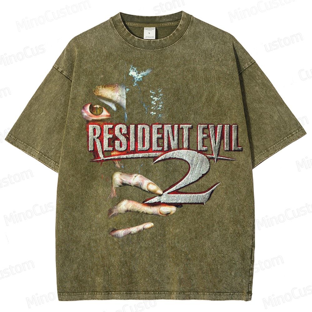 Vintage Video Game Washed T-Shirt 