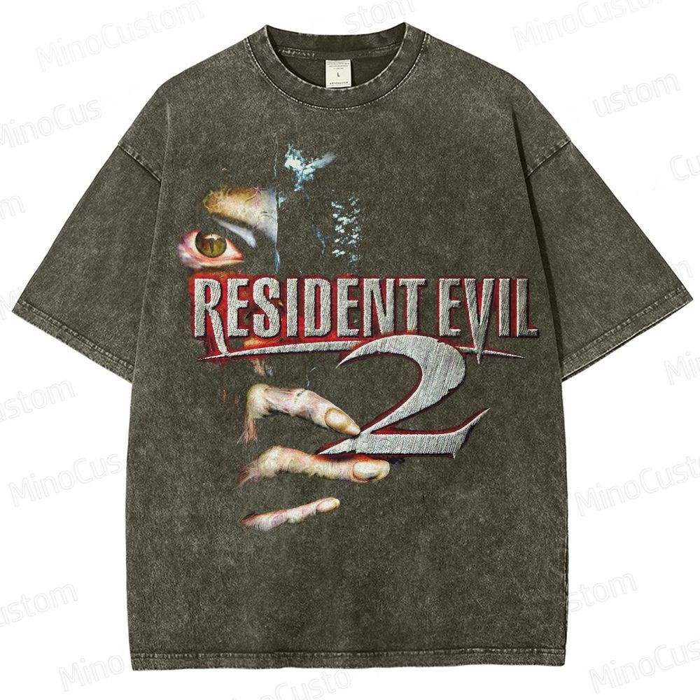 Vintage Video Game Washed T-Shirt 