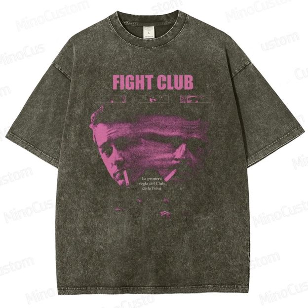 Drama - Themed Character and Text Graphic Short - Sleeve T - Shirt