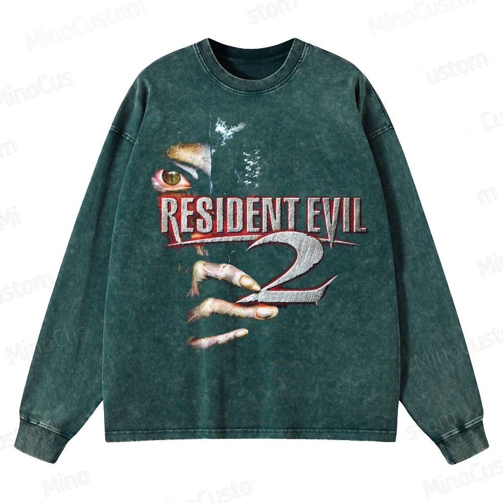 Vintage Video Game Crewneck Washed Sweatshirt