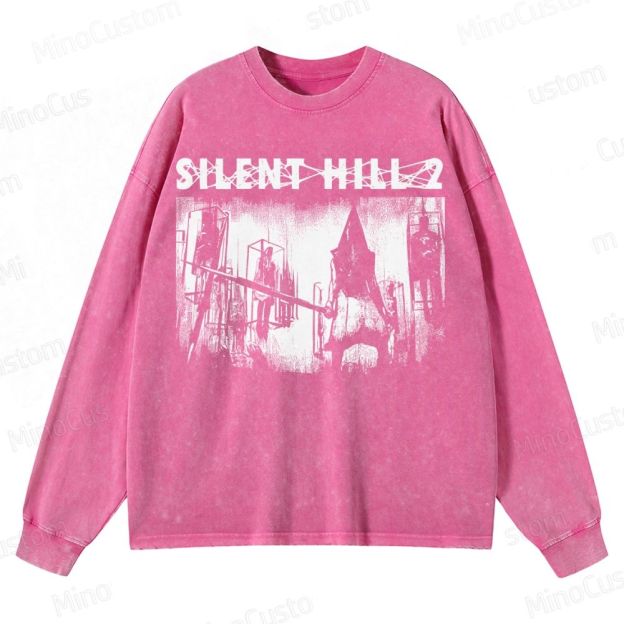 Pyramid Head Crewneck Washed Sweatshirt 