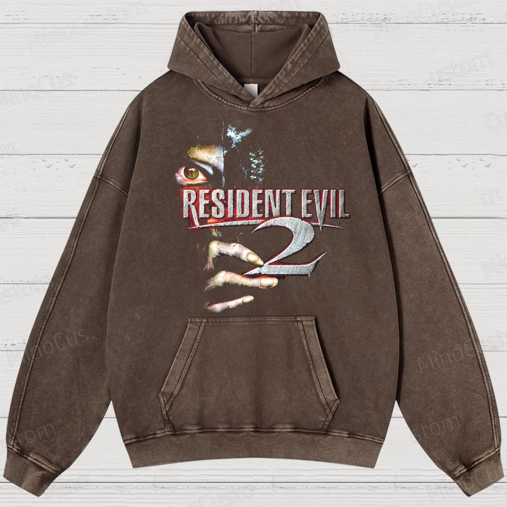 Vintage Video Game Washed Hoodies 