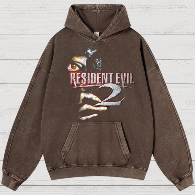 Vintage Video Game Washed Hoodies 