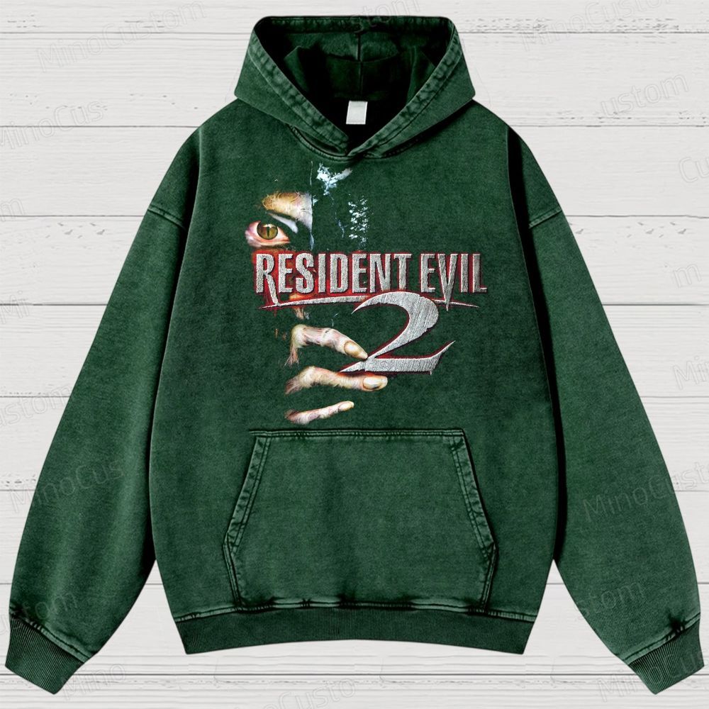 Vintage Video Game Washed Hoodies 