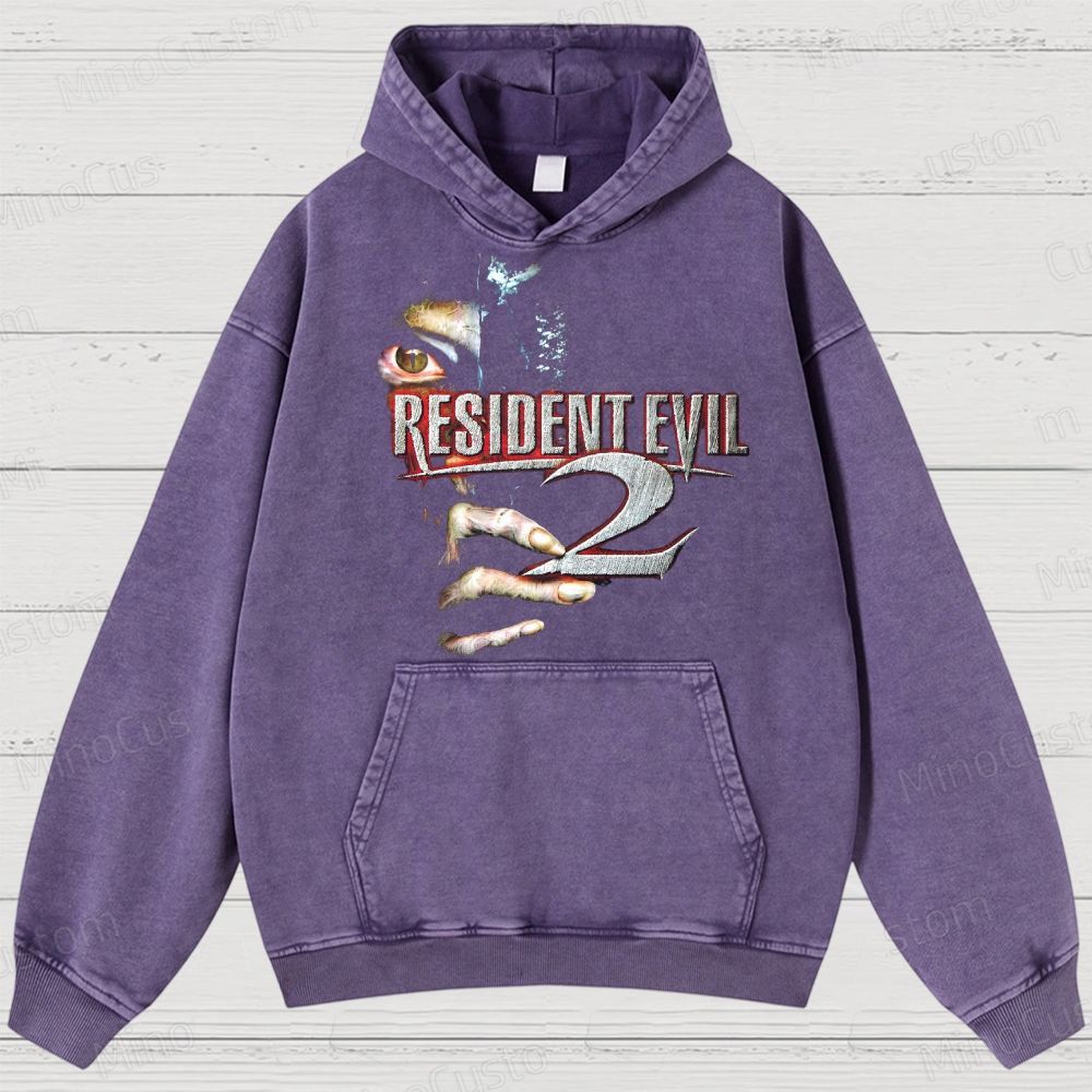 Vintage Video Game Washed Hoodies 