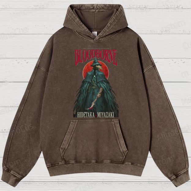 Bloodborne Washed Hoodies