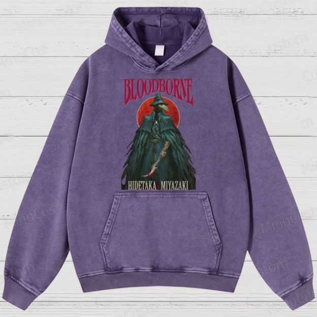Bloodborne Washed Hoodies