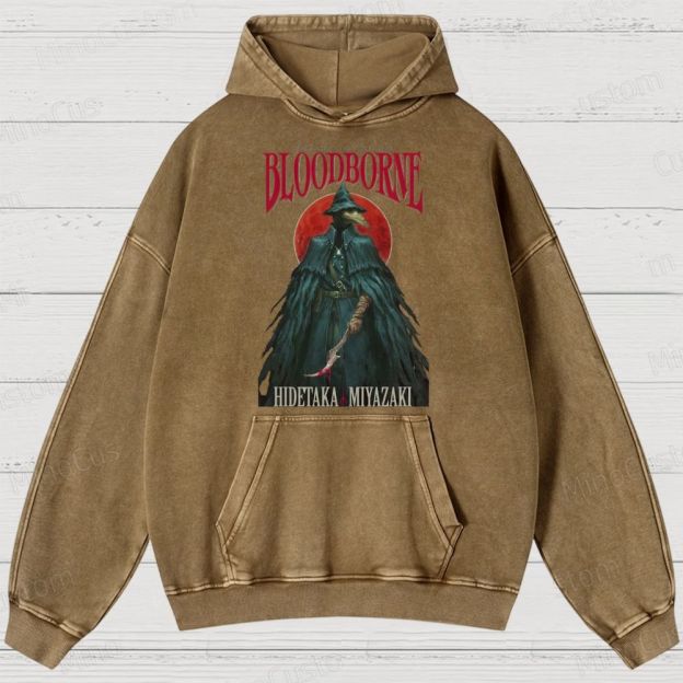 Bloodborne Washed Hoodies