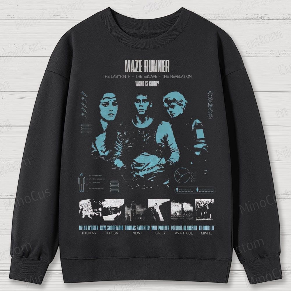 “Who Is Good?” Dystopian Movie Cotton Sweatshirts 