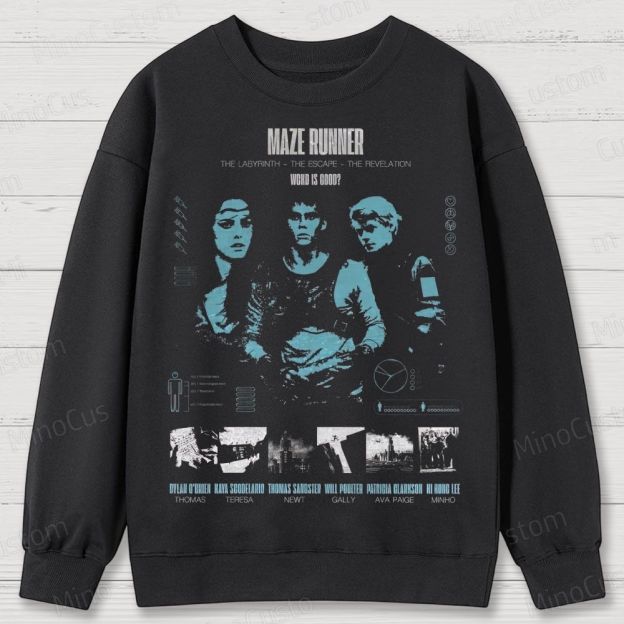 “Who Is Good?” Dystopian Movie Cotton Sweatshirts 