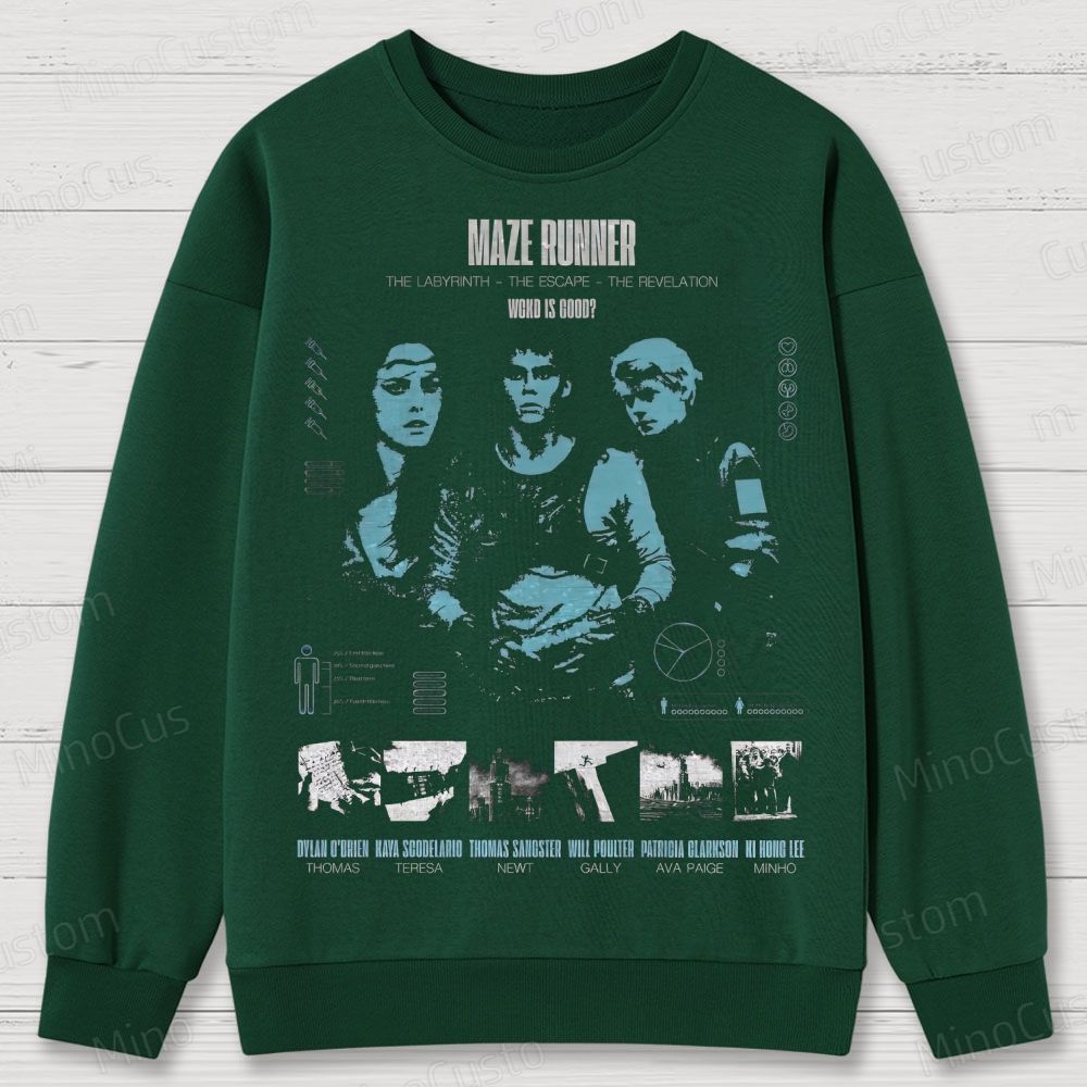 “Who Is Good?” Dystopian Movie Cotton Sweatshirts 