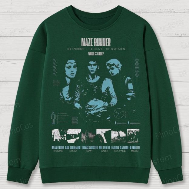 “Who Is Good?” Dystopian Movie Cotton Sweatshirts 