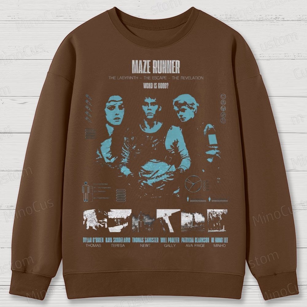 “Who Is Good?” Dystopian Movie Cotton Sweatshirts 