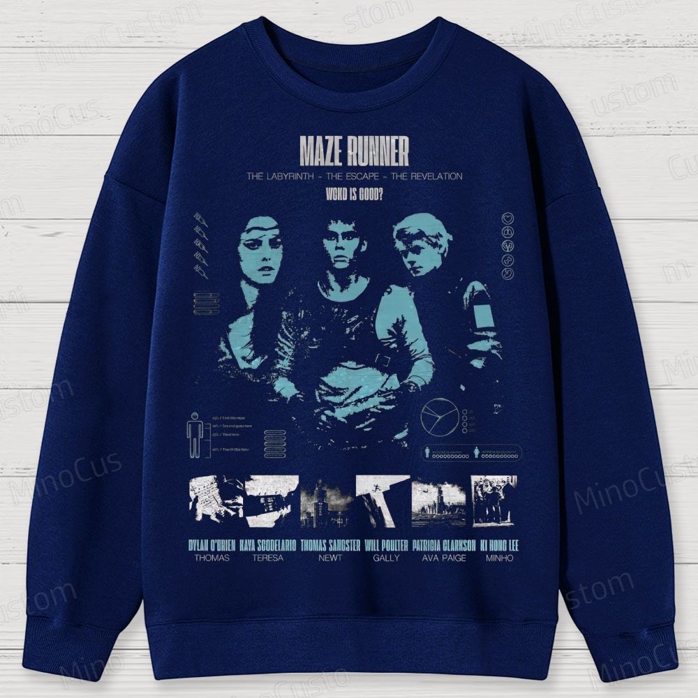 “Who Is Good?” Dystopian Movie Cotton Sweatshirts 