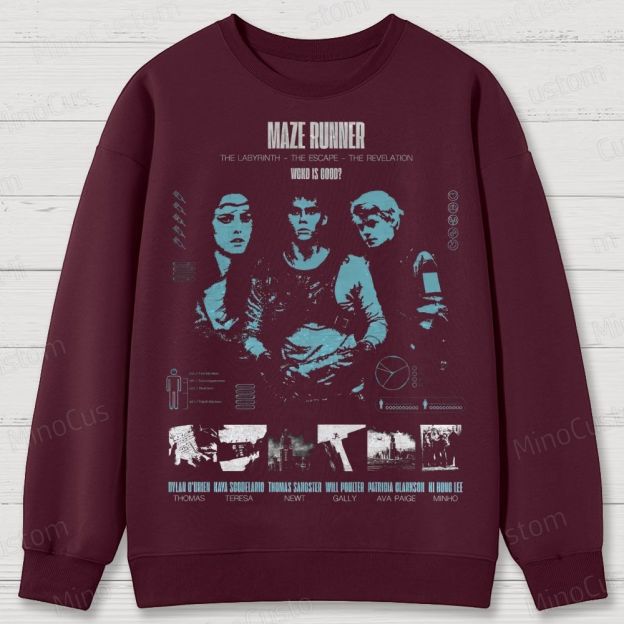 “Who Is Good?” Dystopian Movie Cotton Sweatshirts 