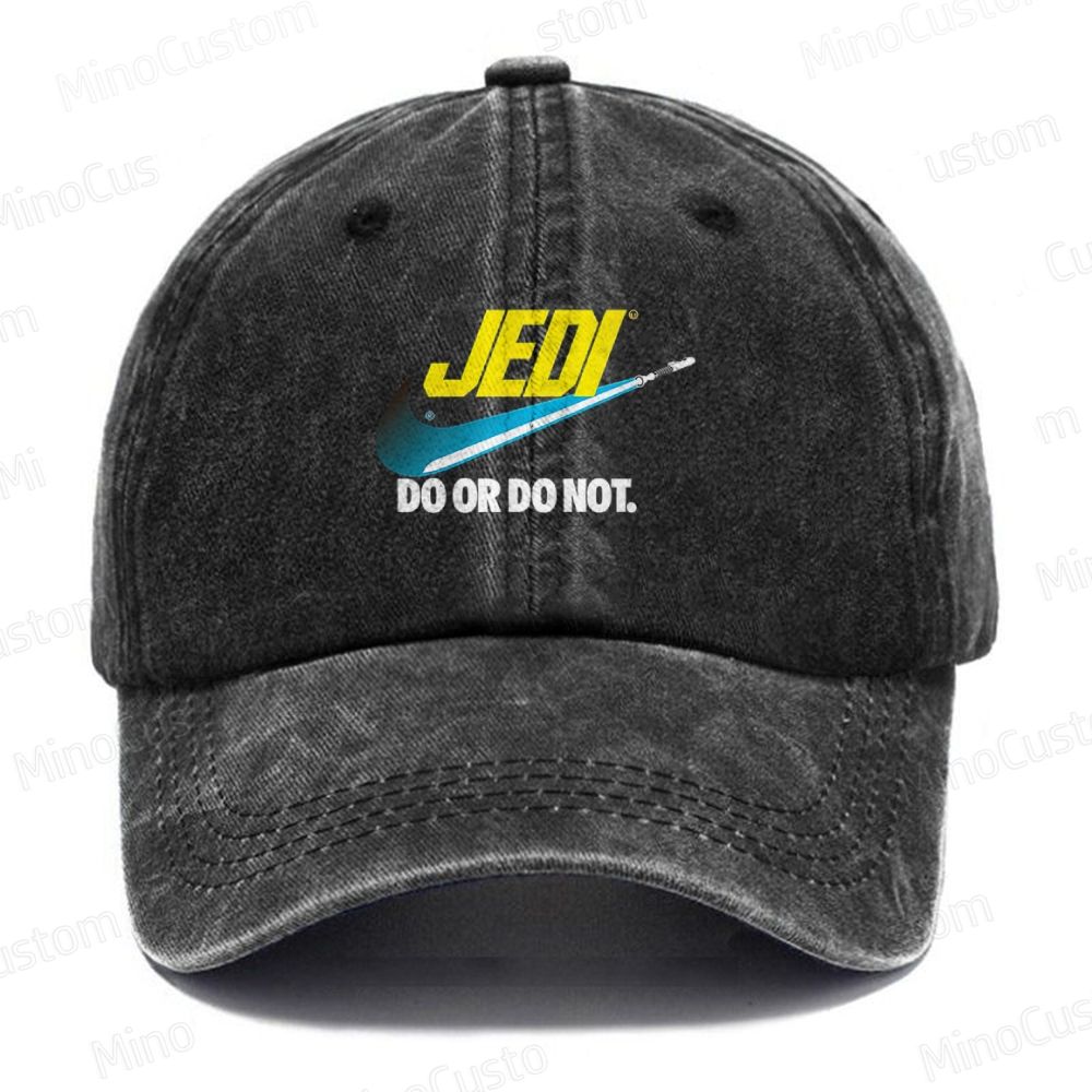 Do Or Do Not Vintage Casual Washed Cap 