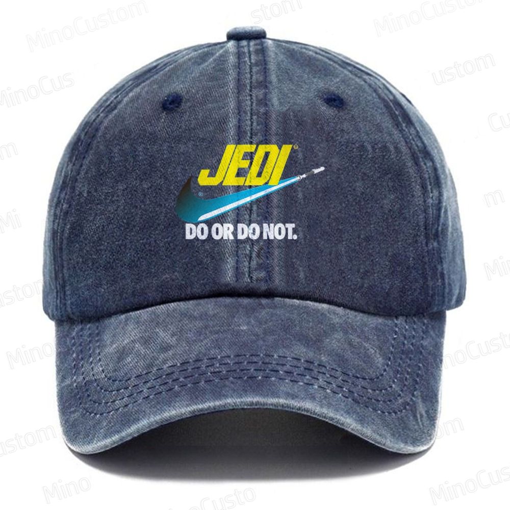 Do Or Do Not Vintage Casual Washed Cap 