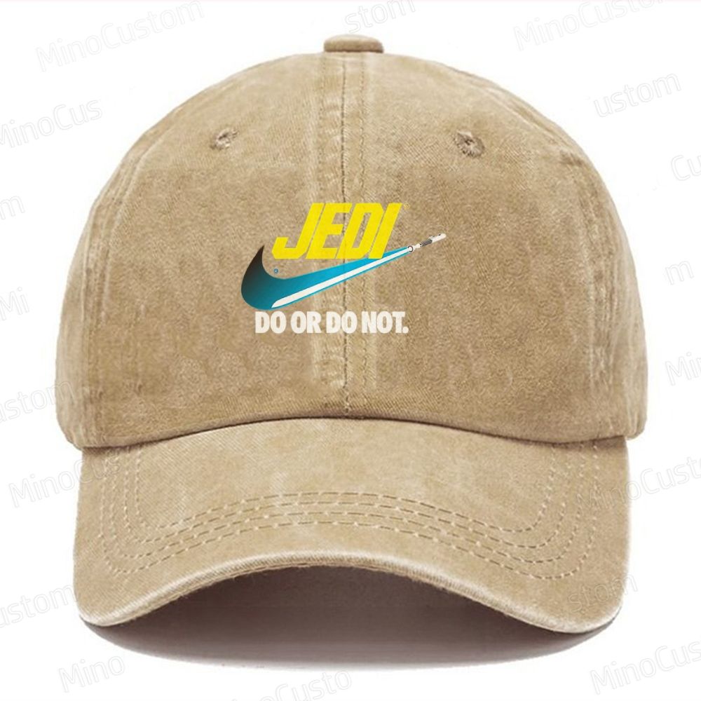 Do Or Do Not Vintage Casual Washed Cap 
