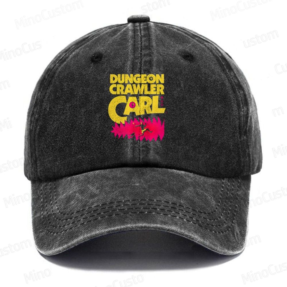 New Achievement Dungeon Vintage Casual Washed Cap 