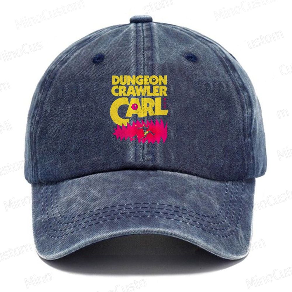 New Achievement Dungeon Vintage Casual Washed Cap 