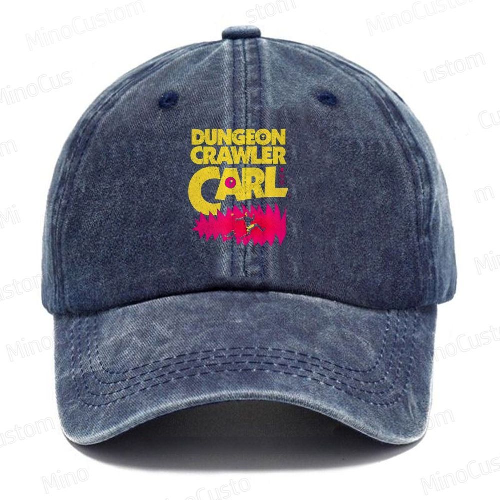 New Achievement Dungeon Vintage Casual Washed Cap 