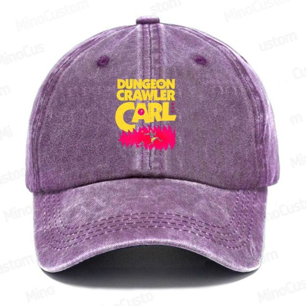 New Achievement Dungeon Vintage Casual Washed Cap 