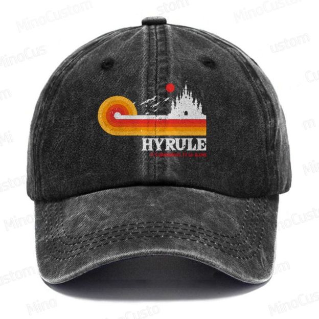 It's Dangerous To Go Alone Casual Washed Cap