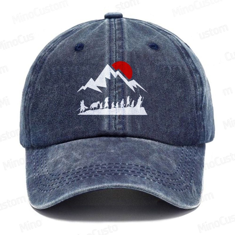 JRR Tolkien Vintage Distressed Casual Washed Cap 