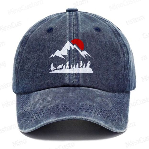 JRR Tolkien Vintage Distressed Casual Washed Cap 