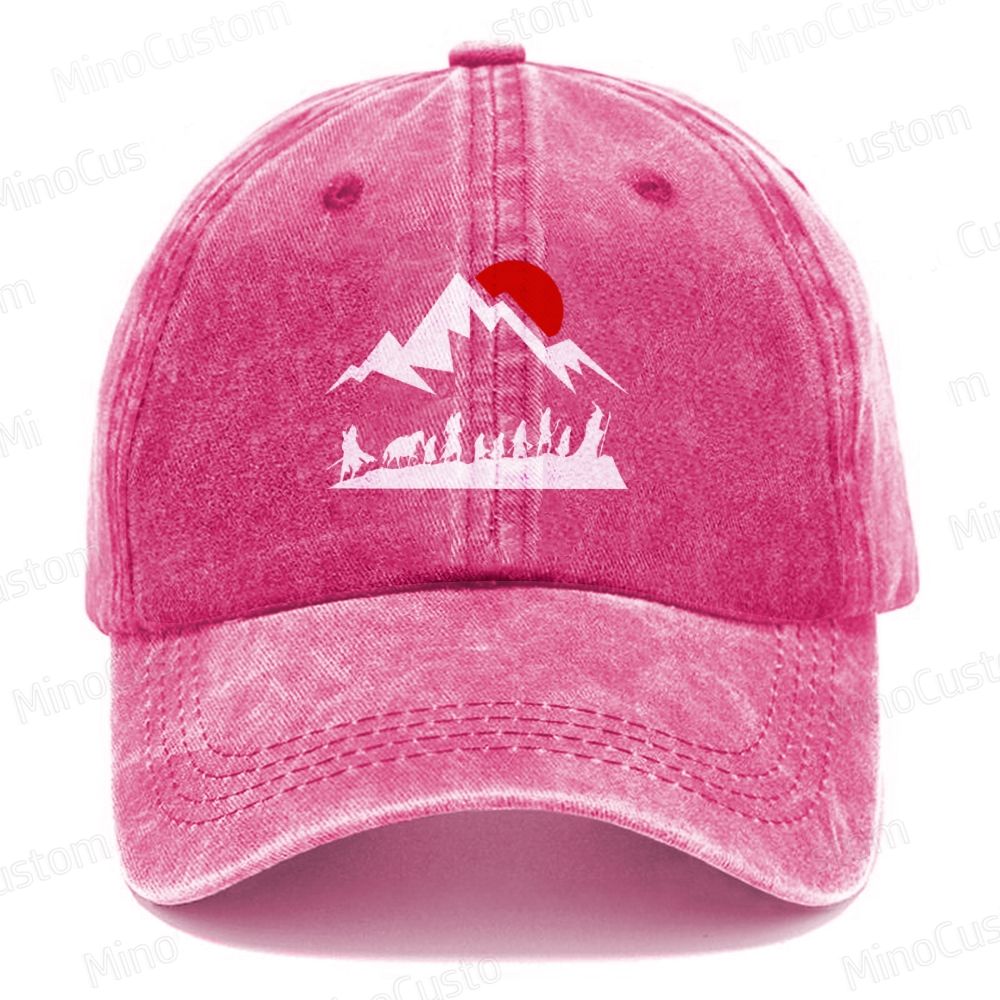 JRR Tolkien Vintage Distressed Casual Washed Cap 