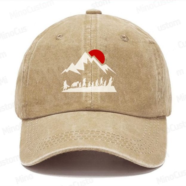 JRR Tolkien Vintage Distressed Casual Washed Cap 
