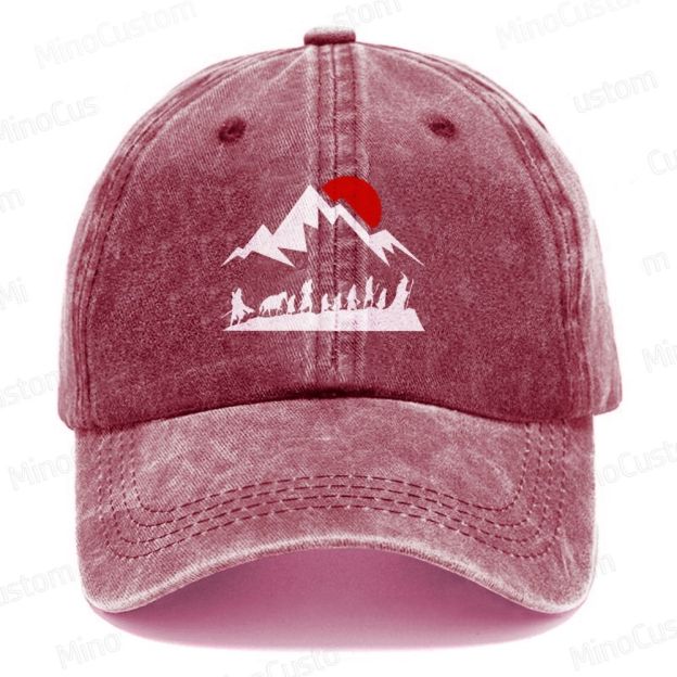 JRR Tolkien Vintage Distressed Casual Washed Cap 