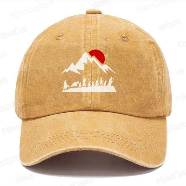 JRR Tolkien Vintage Distressed Casual Washed Cap 