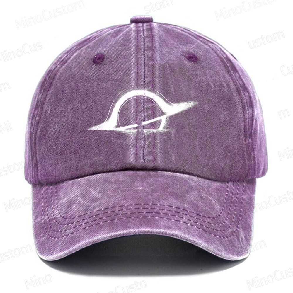 Cosmic Black Hole Washed Cap 